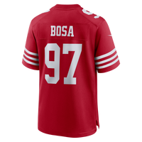 San Francisco 49ers Nick Bosa Scarlet 80th Anniversary Game Jersey