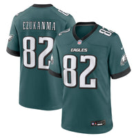 Philadelphia Eagles Erik Ezukanma Midnight Green Team Game Jersey