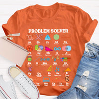 Problem Solver Math Teacher T-shirt