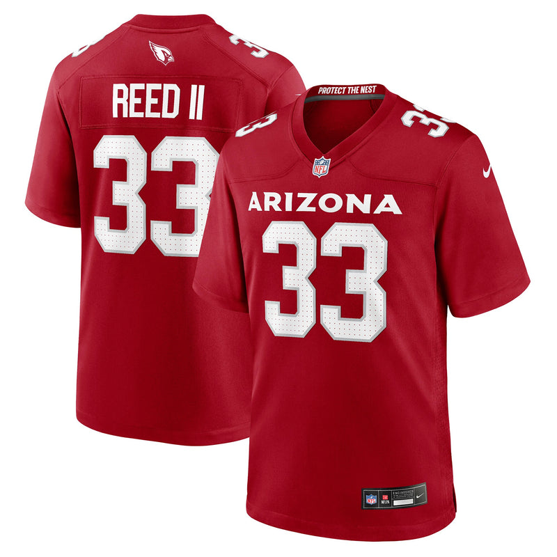 Arizona Cardinals Jerrick Reed II Cardinal Team Game Jersey
