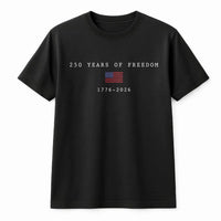 America 250th Birthday T-Shirt | 250 Years of Freedom 1776-2026 | Premium Comfort Colors Tee | Patriotic July 4th 2026 Collector's Gift