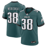 Philadelphia Eagles Cole Wisniewski Midnight Green Team Game Jersey