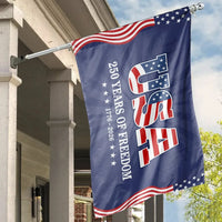 USA 250 Years of Freedom House Flag | Stars and Stripes 1776-2026 Anniversary Design | Weather-Resistant DoubleSided Outdoor Flag | Patriotic Gift for Independence Day