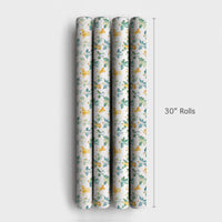 Religious Christmas Gift Wrap, Watercolor Angel Wrapping Paper, Christian Baptism Present Paper, Serene Angel Present Wrap, Holiday Wrap Roll