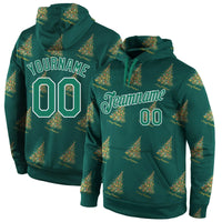 Personalized Name and Number Holiday Sweatshirt, Custom Christmas Sports Hoodie, Festive Team Pullover Hoodie, Winter Game Day Fan Hoodie