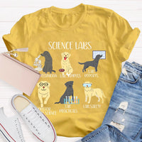 Cute Science Teacher Lab Dog Lover Shirt