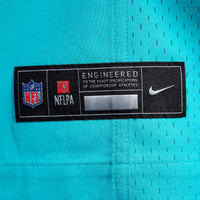 Miami Dolphins Luke Basso Aqua Team Game Jersey