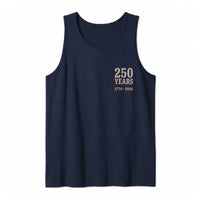 250 Years Tank Top | 1776-2026 Commemorative Design | Soft Breathable Fabric | Patriotic Gift for History Fans