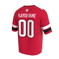 Rutgers Scarlet Knights Lightweight Collegiate Football NIL Pick-A-Player Fashion Jersey - Scarlet