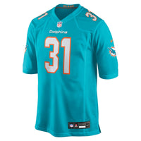 Miami Dolphins Zane Gonzalez Aqua Team Game Jersey