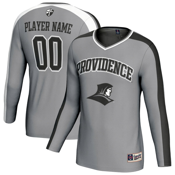 Providence Friars GameDay Greats NIL Pick-A-Player Lightweight Collegiate Volleyball Fashion Jersey - Silver