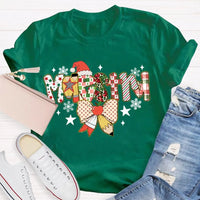 Maestra Bow Snowman Holiday Shirt, Bilingual Teacher Christmas T-Shirt, Spanish Teacher Graphic Tee, Adorable Christmas Maestra T-Shirt