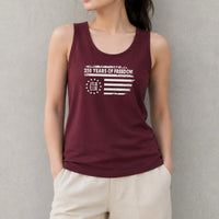 USA Flag 250 Years of Freedom Tank Top | Vintage 1776-2026 Patriotic Distressed Graphic | Soft Lightweight Breathable Fabric | 4th of July Independence Day Gift