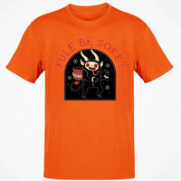 Humorous Dark Christmas Graphic Tee, Yule Be Sorry Krampus T-Shirt, Holiday Folklore Monster Shirt, Spooky Winter Season Present