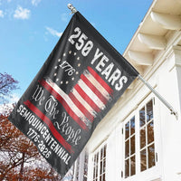 250 Years Semiquincentennial House Flag | 1776-2026 We The People Patriotic Design | Premium Weather-Resistant Polyester | Collectible Anniversary Decor