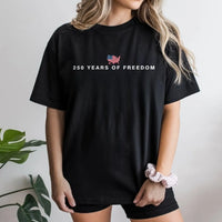 America 250th Anniversary T-Shirt | 250 Years of Freedom USA Map Design | Soft Breathable Cotton | Patriotic Gift for Independence Day