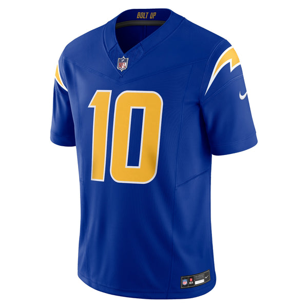 Los Angeles Chargers Justin Herbert Nike Royal Vapor F.U.S.E. Limited Jersey