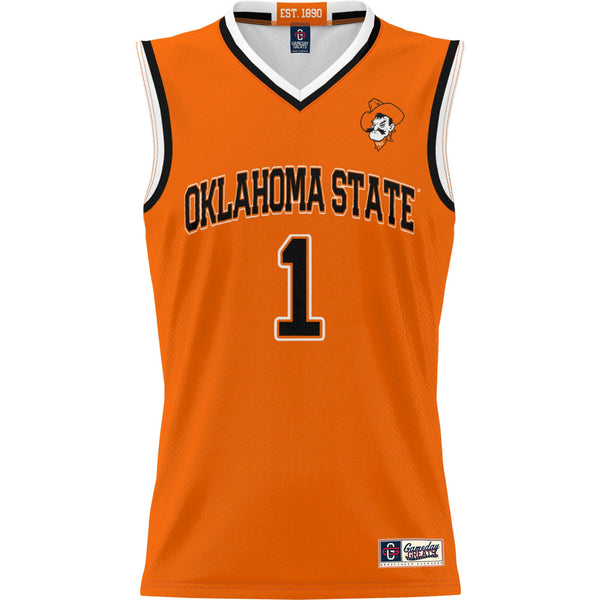 #1 Oklahoma State Cowboys GameDay Greats Lightweight Basketball Jersey - Orange