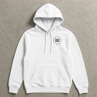 1776-2026 Patriotic Hoodie | American Anniversary 250 Years Star Circle Design | Soft Cotton-Polyester Blend | Gift for History Lovers