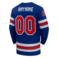 USA Hockey Royal 2026 Home Replica Custom Jersey