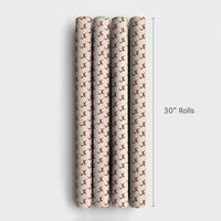 Humorous Meat Cuts Holiday Gift Wrap, Reindeer Butcher Diagram Wrapping Paper, Chef Foodie Christmas Wrapping Paper, Hunter Gift Wrap Roll