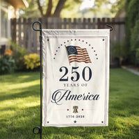 America 250th Anniversary Garden Flag | Patriotic USA 250 Years Semiquincentennial 1776-2026 | Double Sided Weather-Resistant Polyester | Commemorative July 4th Yard Decor Gift