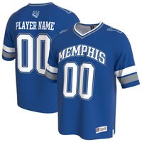 Memphis Tigers Lightweight Collegiate Football NIL Pick-A-Player Fashion Jersey - Royal