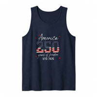 USA 250th Anniversary Tank Top | America 250 Years of Freedom 1776-2026 | Soft Breathable Patriotic Summer Wear | Independence Day 4th of July Gift for Men Women
