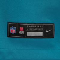 Jacksonville Jaguars Bhayshul Tuten Teal Alternate 2 Game Jersey