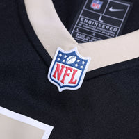 New Orleans Saints Nathan Shepherd Nike Black Game Jersey