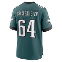 Philadelphia Eagles James Brockermeyer Midnight Green Team Game Jersey