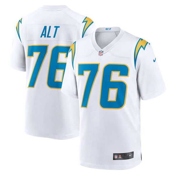 Los Angeles Chargers Joe Alt Nike White Player Game Jersey