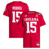 Fernando Mendoza Indiana Hoosiers 2026 CFP Playoff Premier Jersey - Crimson
