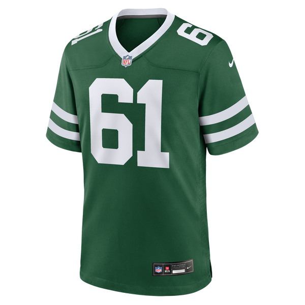New York Jets Max Mitchell Nike Legacy Green Team Game Jersey