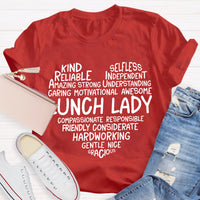 Lunch Lady Kind Amazing T-shirt