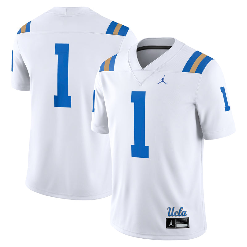 #1 UCLA Bruins Game Jersey - White