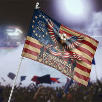 Patriotic Eagle House Flag | 250 Years of Freedom 1776-2026 Commemorative Design | Weather-Resistant Double-Sided Polyester | Gift for Veterans and Patriots