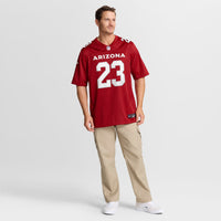 Arizona Cardinals Art Green Cardinal Team Game Jersey