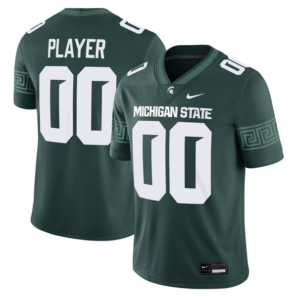 Michigan State Spartans Nike NIL Pick-A-Player Game Jersey - Green