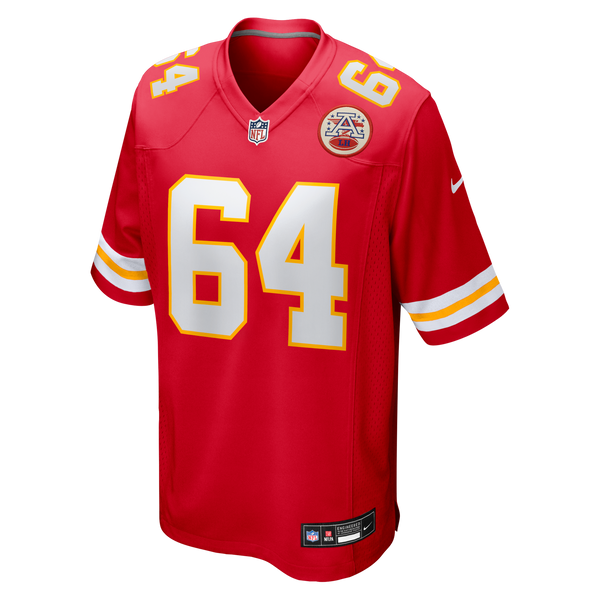 Kansas City Chiefs Wanya Morris Nike Red Game Jersey