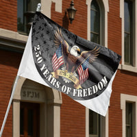 American Eagle House Flag | 250 Years Of Freedom Anniversary | Premium Weather-Resistant Polyester | Patriotic Outdoor Home Decor Gift