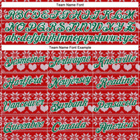 Personalized Name and Number Holiday Hoodie, Custom Christmas Sweater Sports Hoodie, Ugly Sweater Team Fleece Sweatshirt Present