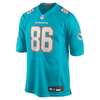 Miami Dolphins Jared Wayne Aqua Team Game Jersey