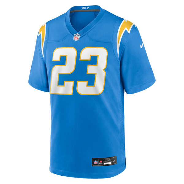 Los Angeles Chargers Tony Jefferson Nike Powder Blue Team Game Jersey