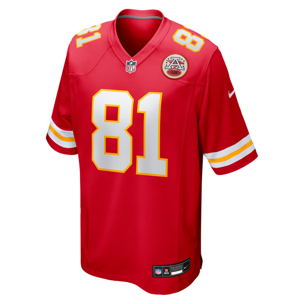 Kansas City Chiefs Nikko Remigio Nike Red Team Game Jersey