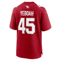 Arizona Cardinals Kenny Yeboah Cardinal Team Game Jersey