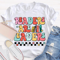 Readers Are Leaders Reading Teacher Shirt
