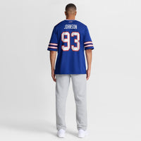 Buffalo Bills Austin Johnson Royal Team Game Jersey