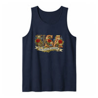 Retro USA 250th Anniversary Tank Top | Vintage Floral 250 Years of Freedom Design | Soft Breathable Premium Fabric | 4th of July Independence Day Gift