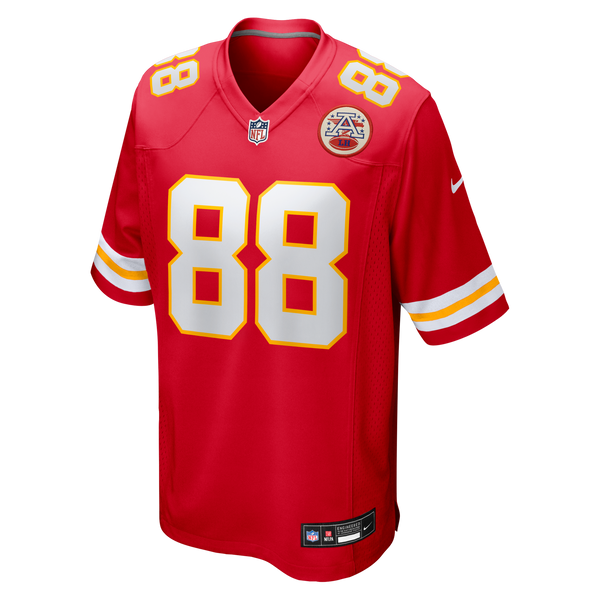 Kansas City Chiefs Jake Briningstool Nike Red Team Game Jersey
